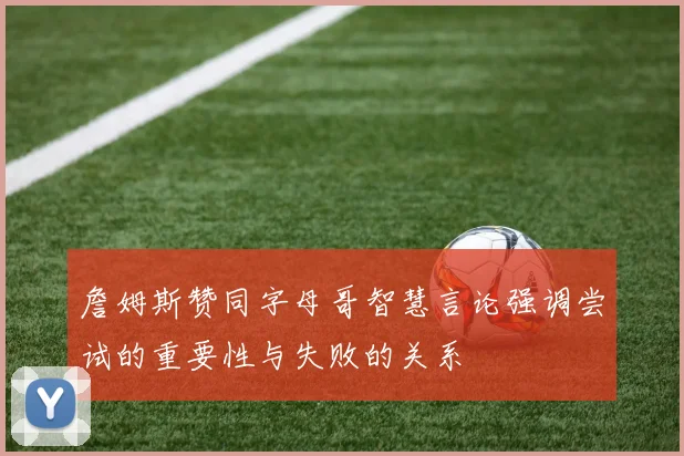 詹姆斯赞同字母哥智慧言论强调尝试的重要性与失败的关系